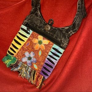Cute crossbody Kathmandu imports purse